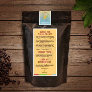 Image Title Golden Triangle Coffee Beans (Honey Processed) - 250g
