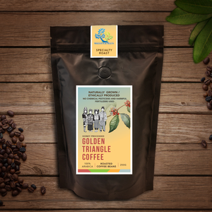 Image Title Golden Triangle Coffee Beans (Honey Processed) - 250g