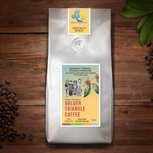 Image Title Golden Triangle Coffee Beans (Honey Processed) – 500g