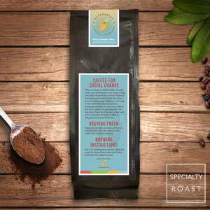 Image Title Golden Triangle Coffee Grounds (Wet Processed) – 200g