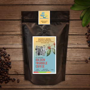 Image Title Golden Triangle Coffee Beans (Wet Processed) – 250g