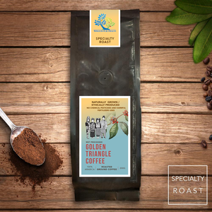 Image Title Golden Triangle Coffee Grounds (Wet Processed) – 200g