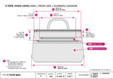 Cara Brent V-Tote Handbag. Handwoven by Blind artisan in Kolkata Cara Brent V-Tote Handbag. Handwoven by Blind artisan in Kolkata