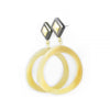 Earrings - Ox Horn Hoop Earrings - Ox Horn Hoop