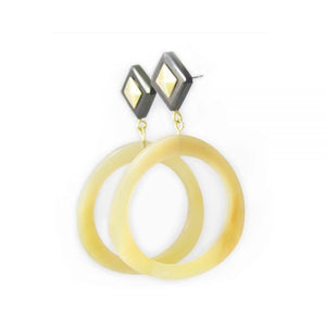 Earrings - Ox Horn Hoop