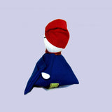 Denim Samsui Woman Paperweight with Cardholder Denim Samsui Woman Paperweight with Cardholder
