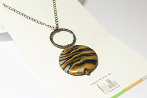 Image Title Necklace - PolyHope Safari Loop