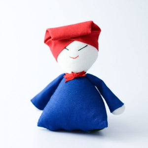 Image Title Denim Samsui Woman Paperweight