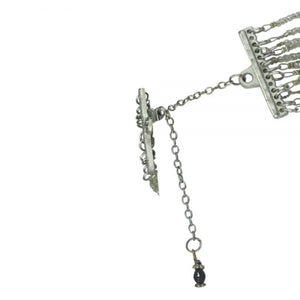 Image Title Necklace - Moonlight Waterfall