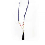 Necklace - Dignity's Tassel (Purple) Necklace - Dignity's Tassel (Purple)