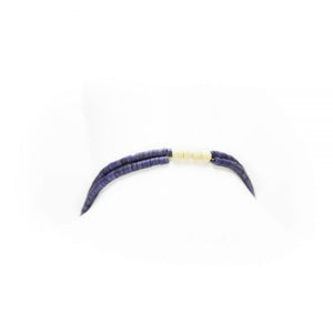 Image Title Necklace - Dignity's Tassel (Purple)