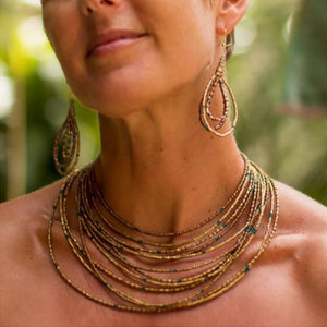 Image Title Earrings - Grecian Goddess