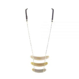 Necklace - Sanctuary Ox Horn & Leather Necklace - Sanctuary Ox Horn & Leather