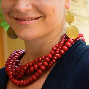 Image Title Necklace - Tribal Meets Regal