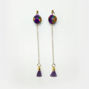 Image Title Earrings - PolyHope Orient Elegance