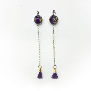 Image Title Earrings - PolyHope Orient Elegance