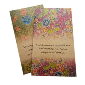 Image Title Sticky Note Pad - Batik Series