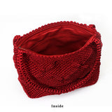 Cara Brent Rhombus handbag.  Handwoven by blind artisans from Kolkata Cara Brent Rhombus handbag.  Handwoven by blind artisans from Kolkata