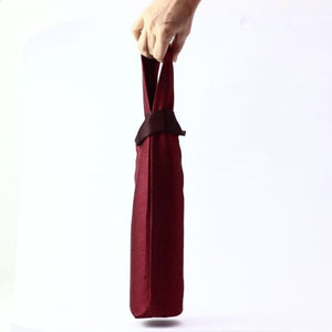 Image Title Festive Wine Bag