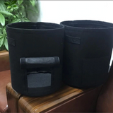 Fabric Pot (with handle & flap) Fabric Pot (with handle & flap)