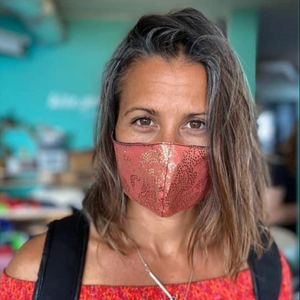 Image Title Freedom Fashion Masks - Mediterranean-chic