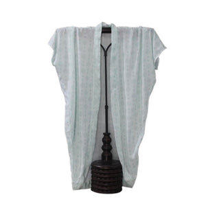 Image Title Kimono -  Aqua print