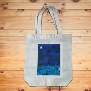 Image Title Lifester Tote Bag - Blue Moonlight