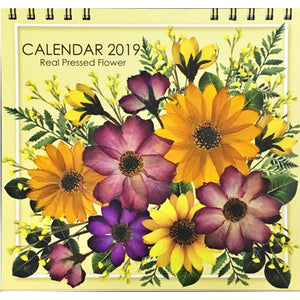 Image Title Calendar - Pressed Flower