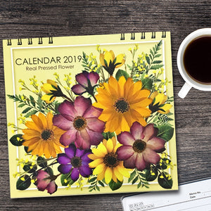 Calendar - Pressed Flower