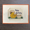 Cross Stitch Greeting Card - Happy Birthday Cross Stitch Greeting Card - Happy Birthday