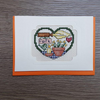 Cross Stitch Greeting Card - Faith Cross Stitch Greeting Card - Faith