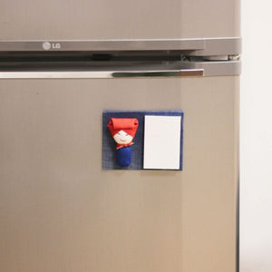 Denim Samsui Woman Magnetic Notepad