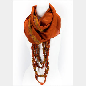 Image Title Scarf - Eternal Beaded