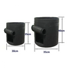 Fabric Pot (with handle & flap) Fabric Pot (with handle & flap)