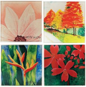 Image Title Lifester Coasters (Glass)