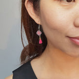 Earrings - PolyHope Tassel Floral Earrings - PolyHope Tassel Floral