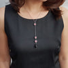Necklace - PolyHope Teardrop Floral Necklace - PolyHope Teardrop Floral
