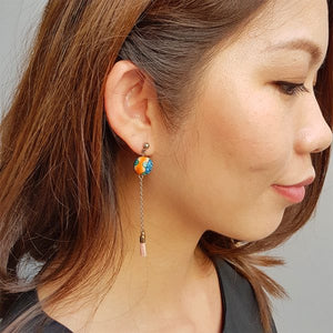 Image Title Earrings - PolyHope Orient Elegance