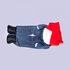 Image Title Denim Samsui Woman Tissue Box Cover