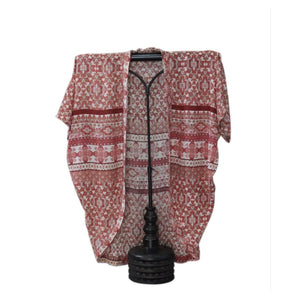Image Title Kimono - Terracotta tile