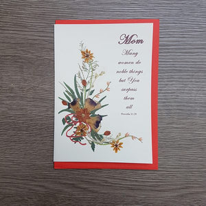 Greeting Card - Mom, Proverbs 31:29
