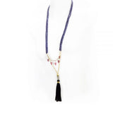 Necklace - Dignity's Tassel (Purple)