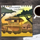 Calendar - 3D Paper